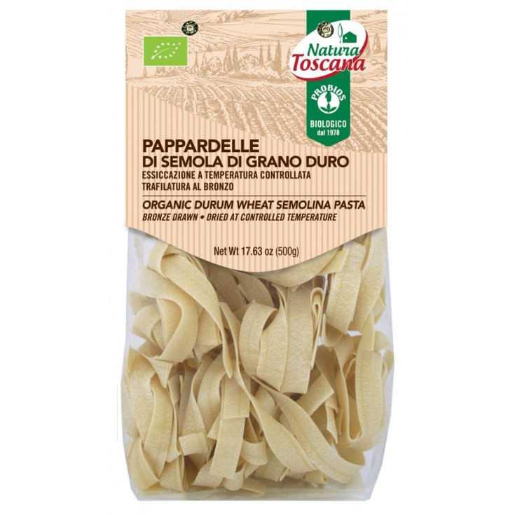 Natura Toscana Artisan Pasta Pappardelle Weizen Probios 500g