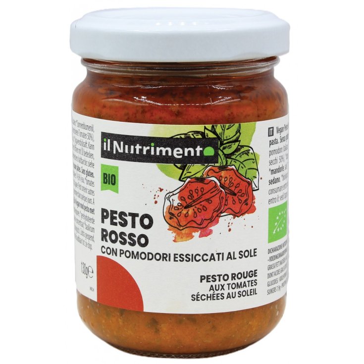 Das rote Nutrimento-Pesto mit getrockneten Tomaten Probios 140g