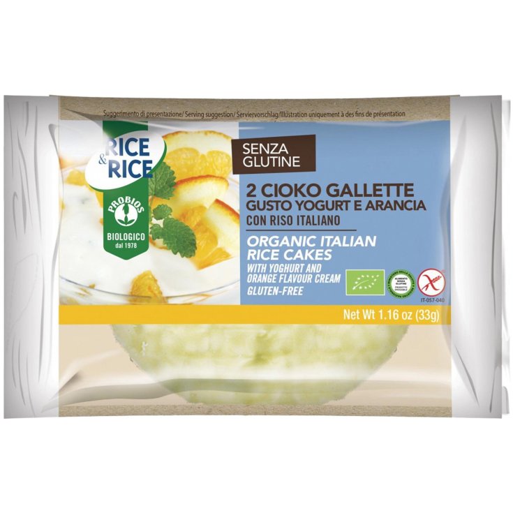 Reis & Reis Cioko Gallette mit Orangenjoghurt Probios 33g