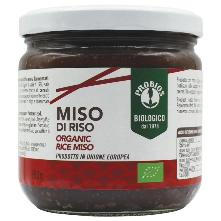 Mitoku Miso Europäischer Reis Probios 390g