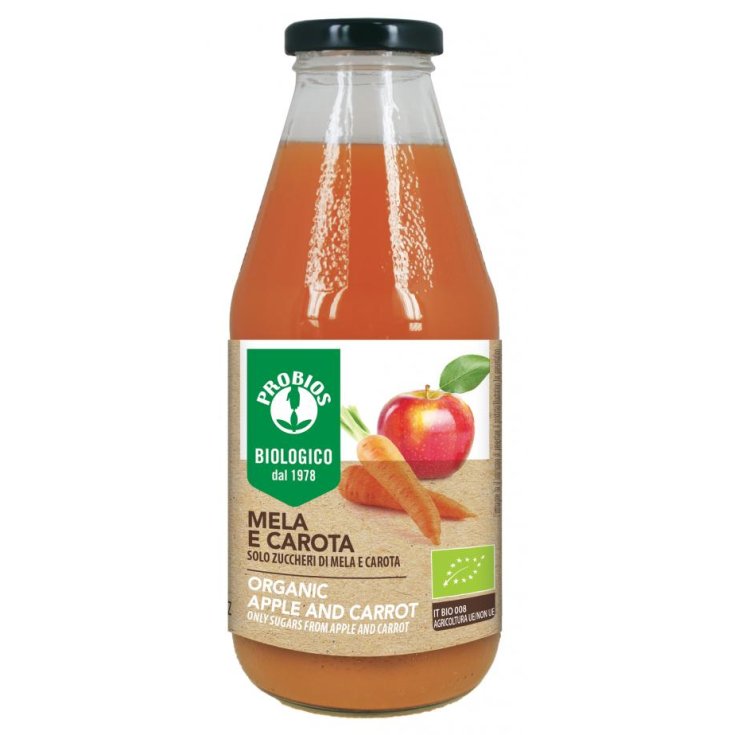 Getränk mit Apfel und Karotte Probios 500ml