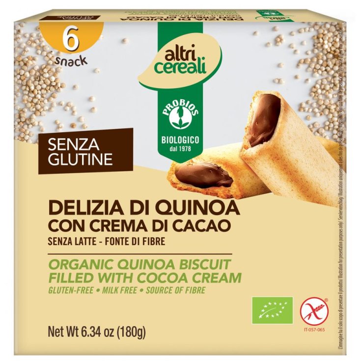 Sonstige Cerealien Quinoa Delight mit Probios Kakaocreme 6x30g