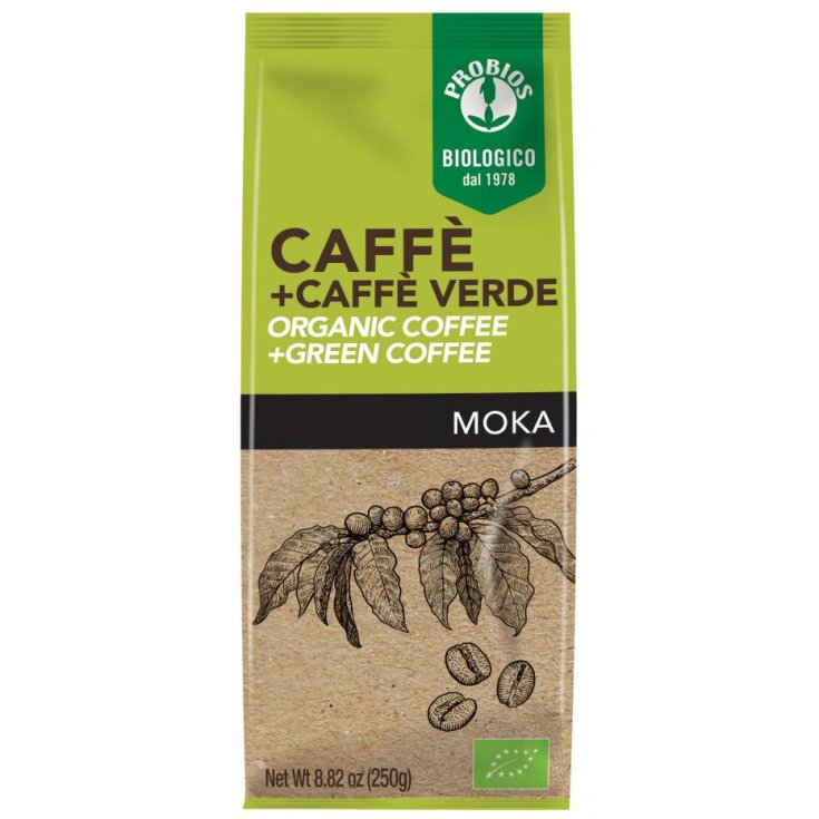 Kaffee + Grüner Kaffee Probios 250g