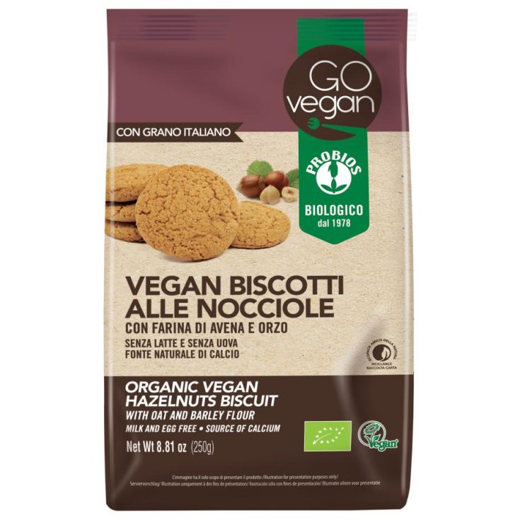 Go Vegan Probios Haselnusskekse 250g