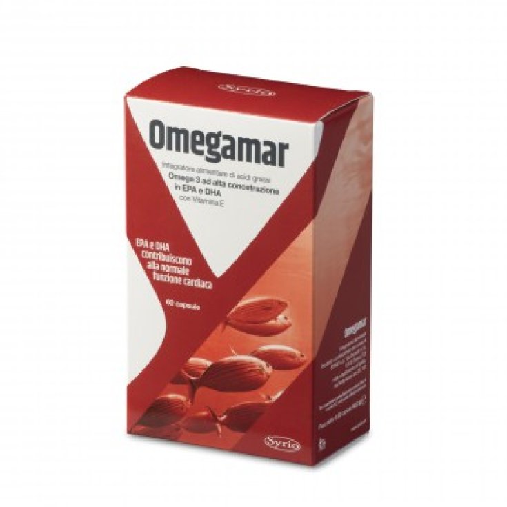 Syrio Omegamar Nahrungsergänzungsmittel 60 Tabletten