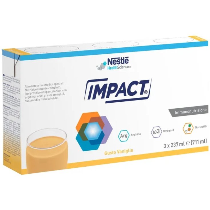 Nestlé Health Science Impact Oral Vanilla Immunnutrition Formula trinkfertig 3x237ml