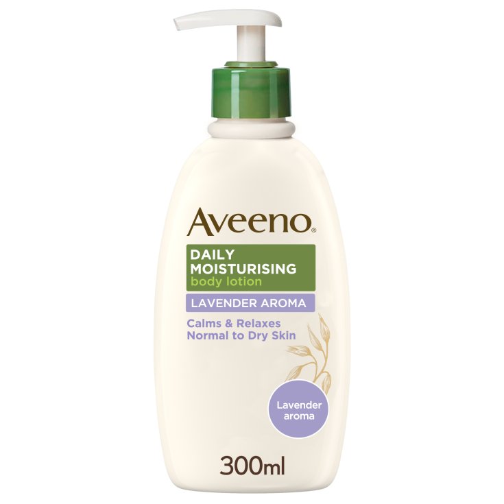 Aveeno Body Moisturizing Cream Lavendel Parfüm 300ml