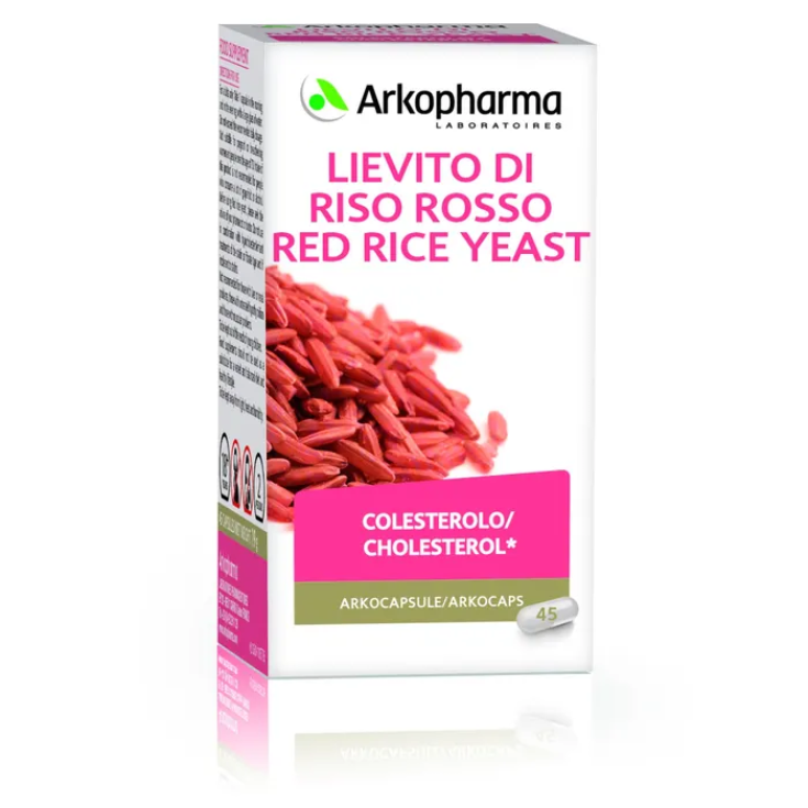 Arkopharma Red Rice Yeast Arkocapsule Nahrungsergänzungsmittel 45 Kapseln