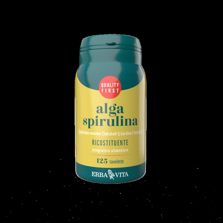 ErbaVita Monoplanta Tabletten Spirulina Alge Nahrungsergänzungsmittel 125 Tabletten