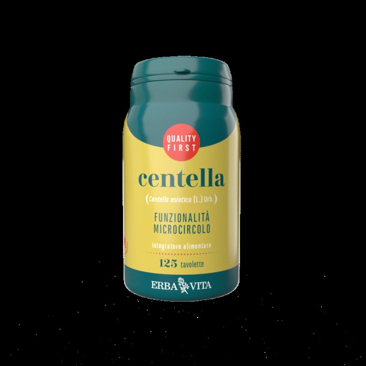 ErbaVita Monoplanta Tabletten Centella asiatica Nahrungsergänzungsmittel 125 Tabletten