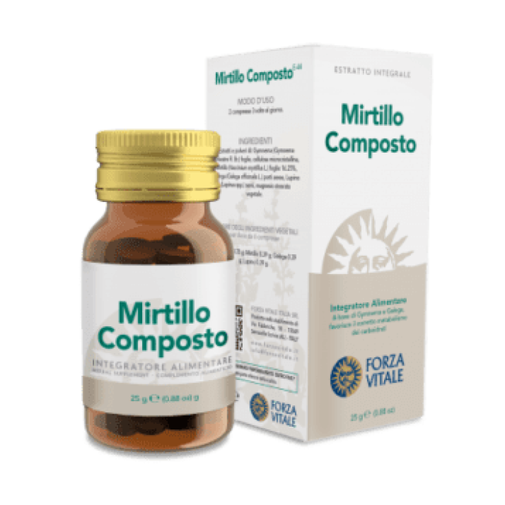 Forza Vitale Ecosol Blueberry Compound Nahrungsergänzungsmittel 60 Tabletten