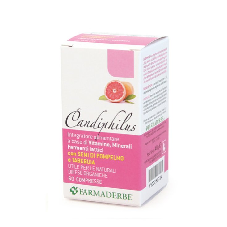 Farmaderbe Candiphilus Nahrungsergänzungsmittel 60 Tabletten