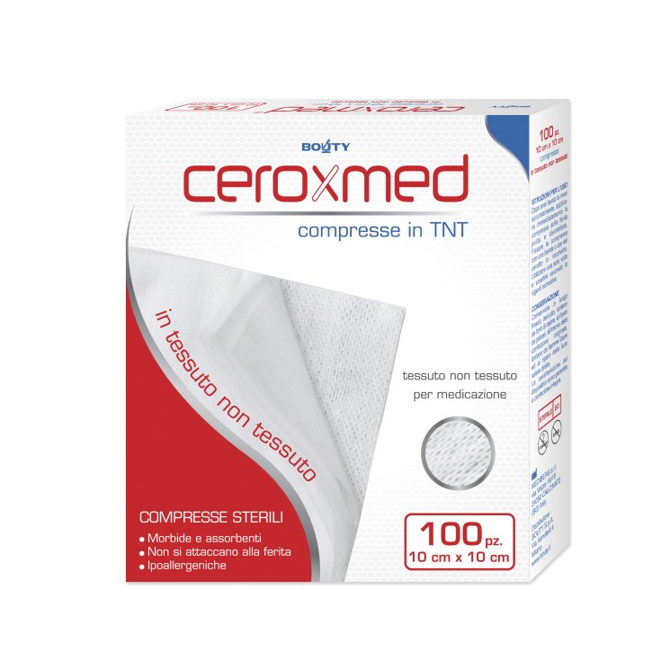Ceroxmed Tabletten in TNT IBSA 100 sterile Tabletten 10x10cm