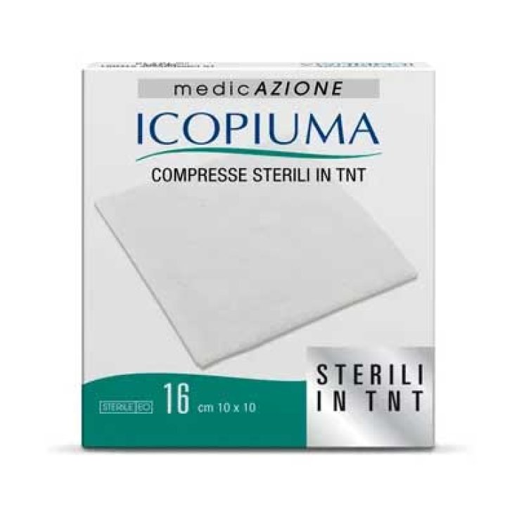 Icopiuma Sterile Tabletten In TNT 10x10cm 16 Stück