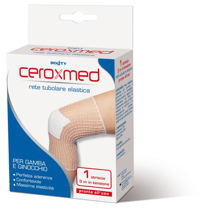 Ceroxmed elastisches Schlauchnetz für Bein und Knie IBSA 1 Streifen von 3 m