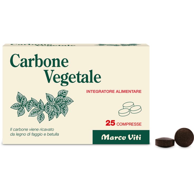 Marco Viti Kohle 25 Tabletten