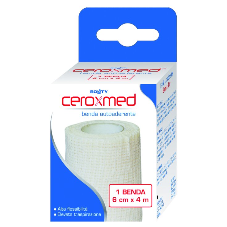 Ceroxmed selbstklebende elastische Bandage IBSA 6cmx4m
