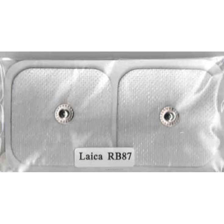 Laica Bodyform Ersatz 2 Elektroden am Modell Bm4700