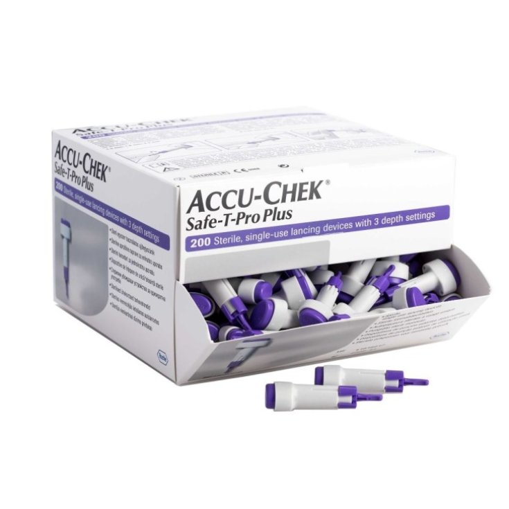 Accu-Chek Safe T-Pro Plus 200 Lanzetten