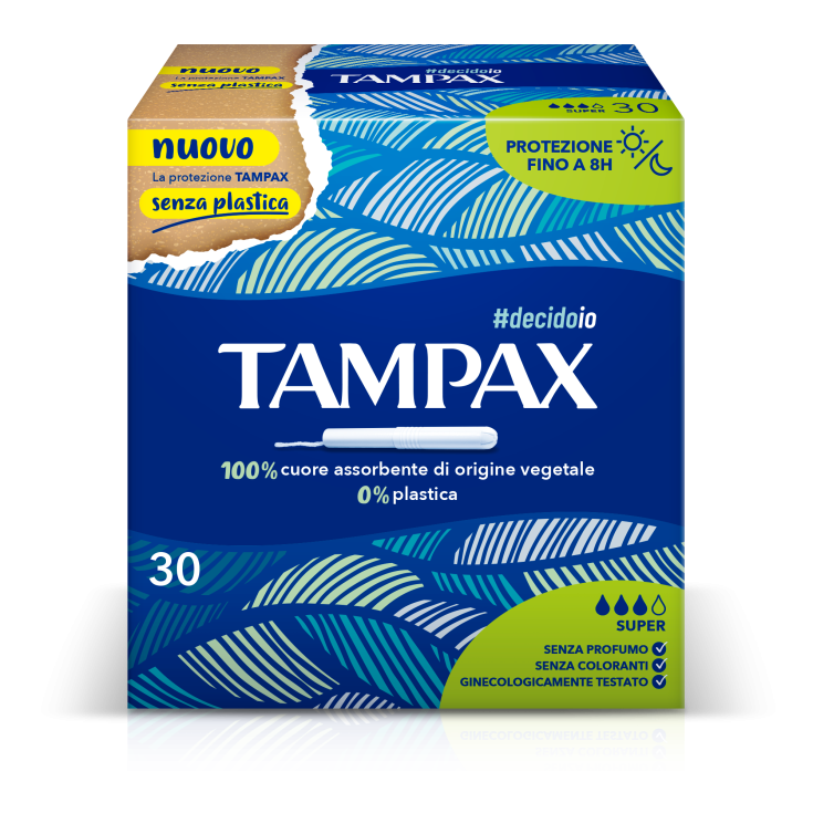 Tampax Blue Box Super 30 Interne Absorptionsmittel