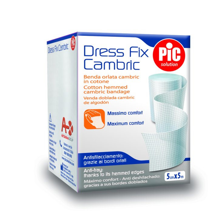 Pic Dress Fix Cambric Gesäumte Bandage Cm7x5mt