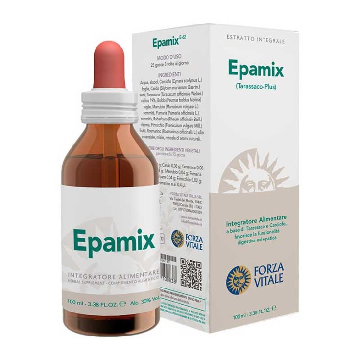Forza Vitale Ecosol Tarassaco Plus (Epamix) Nahrungsergänzungsmittel in Tropfen 100ml