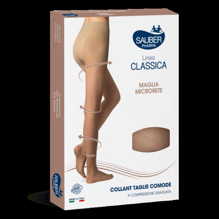 Sauber Pharma Classic Line Plus Größe 70 DEN Farbe Ft Beige Größe 4