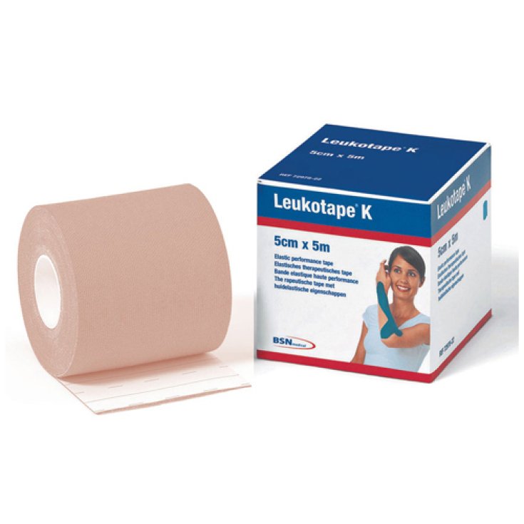 Bsn Medical Leukotape K Neuromuskulärer Technischer Verband Vnm Beige 5 cm x 5 C