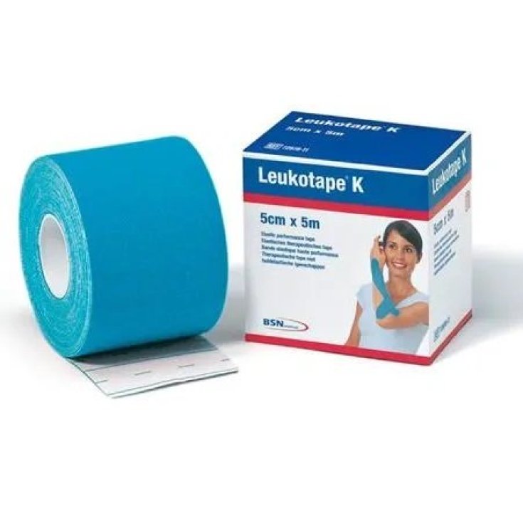 Bsn Medical Leukokassette K 5mx5cm Blau
