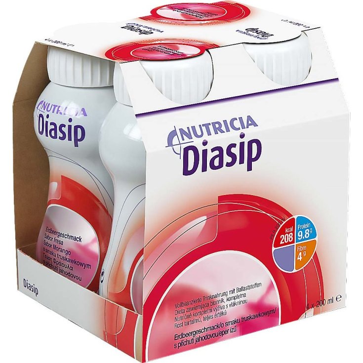 Diasip Taste Strawberry Nutricia 4x200ml