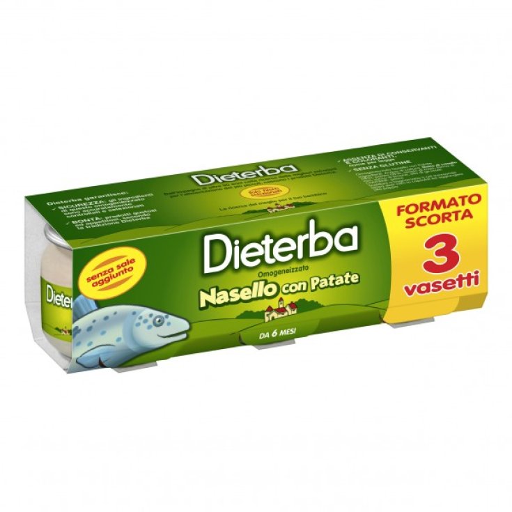 Dieterba Seehecht mit Kartoffeln 80g