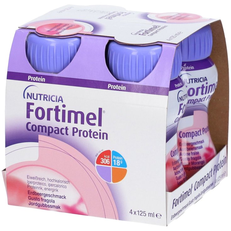 Fortimel Compact Protein Nutricia Spezialnahrung 4x125ml