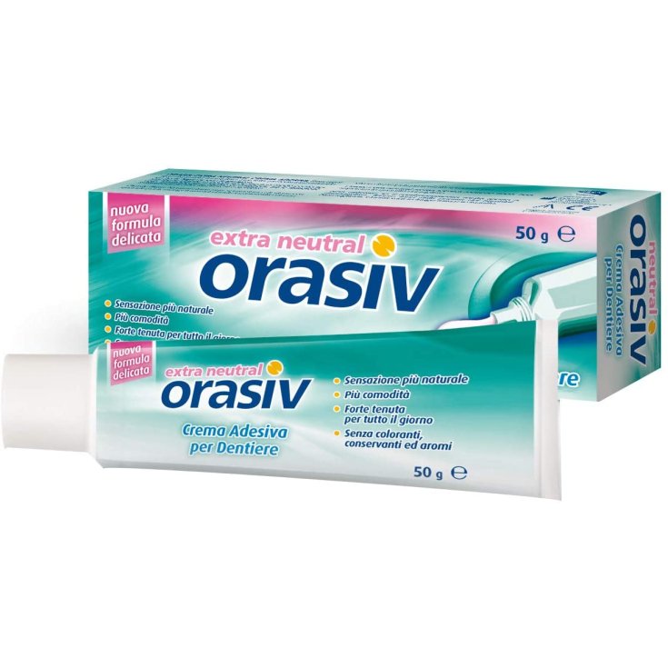 Orasiv Extra Neutral Haftcreme für Zahnprothesen 50g