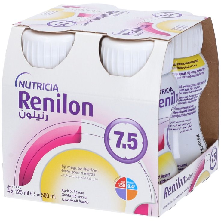 Renilon 7.5 Aprikose Nutricia 4x125ml