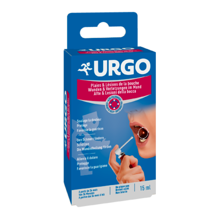 Urgo After Verletzungen des Mundes Spray 15ml