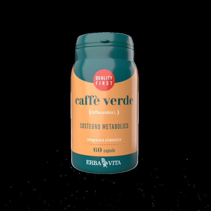 ErbaVita Kapseln Monoplanta Green Coffee Food Integrator 60 Kapseln
