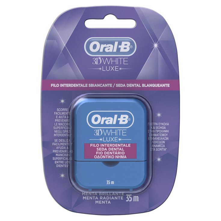 Oral-B® 3D White Luxe Zahnseide 35mt