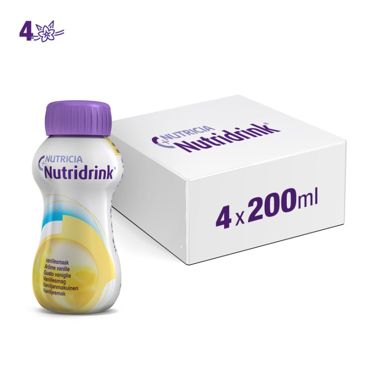 Nutridrink Vanille Nutricia 4x200ml