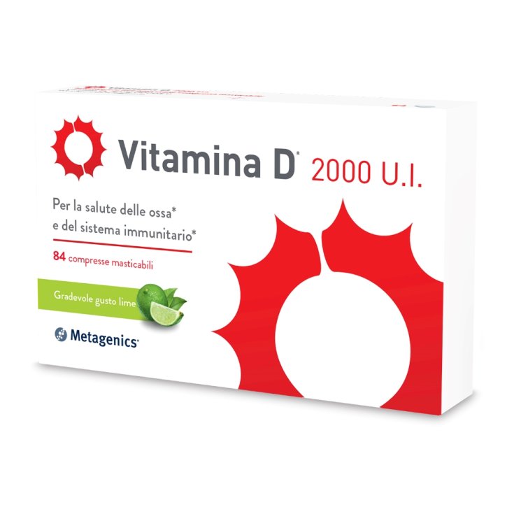 Vitamin D 2000 IE Metagenics™ 84 Kautabletten