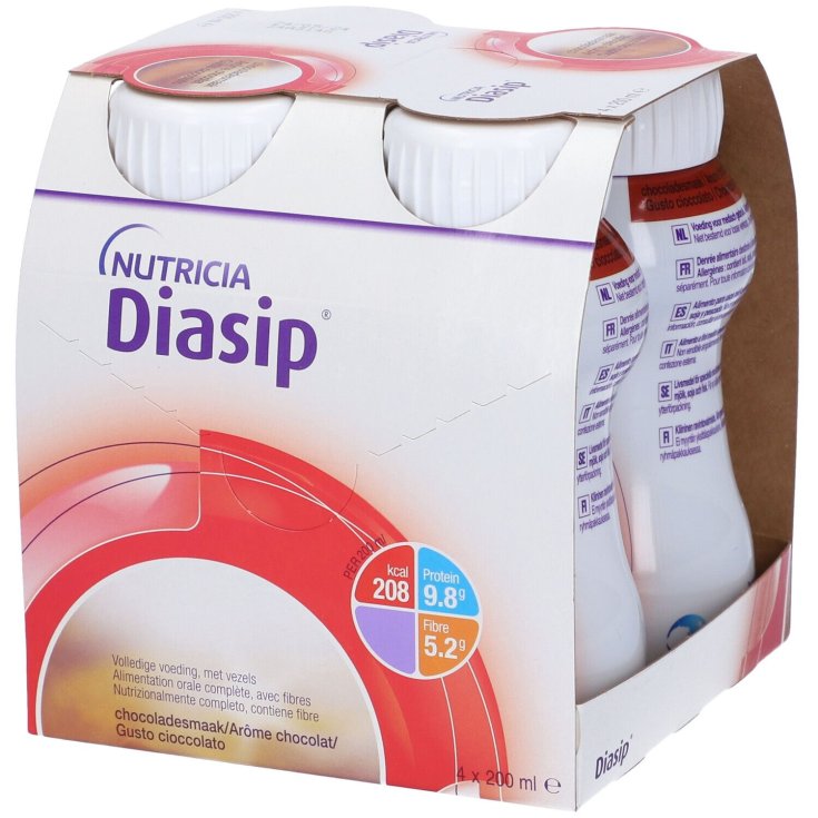 Diasip Nutricia Schokoladengeschmack 4x200ml