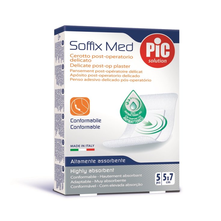 Pic Soffix Med Sterile Pflaster 5x7cm 5 Stück