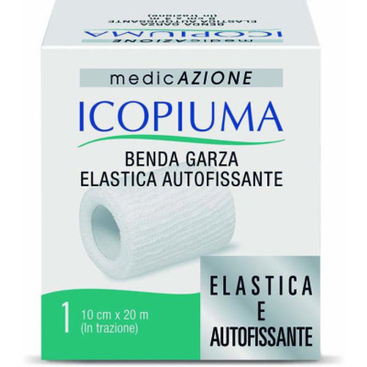 Icopiuma-Bandage Selbstfixierende elastische Gaze 10cm x 20m