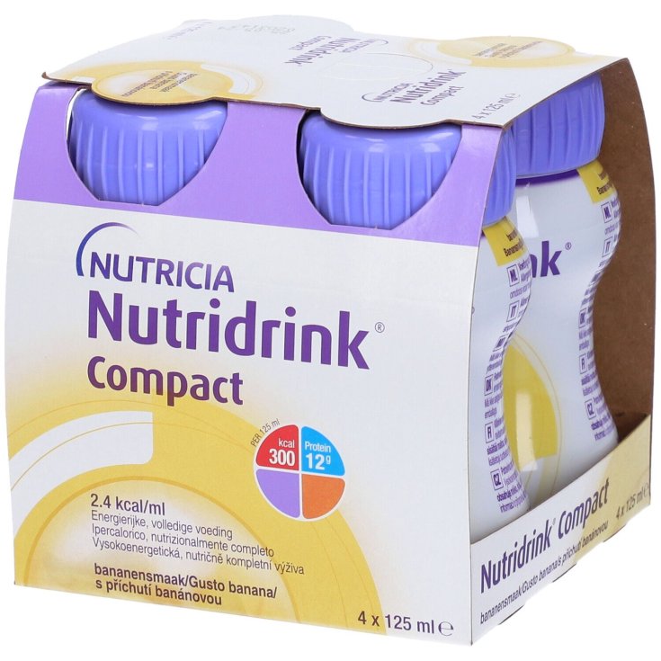 Nutridrink Compact Banana Nutricia 4x125ml