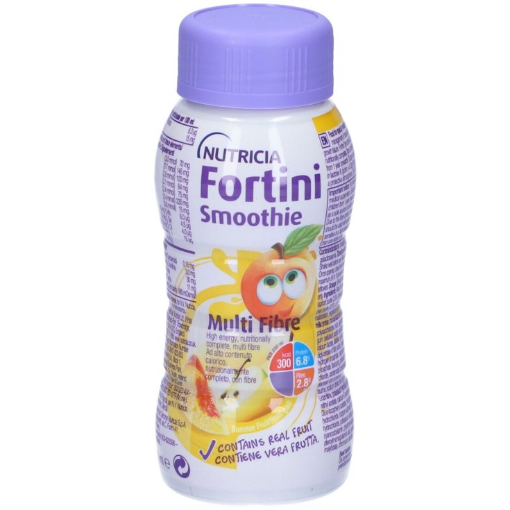 Fortini Smoothie Multi Fiber Gelbe Früchte Nutricia 200ml