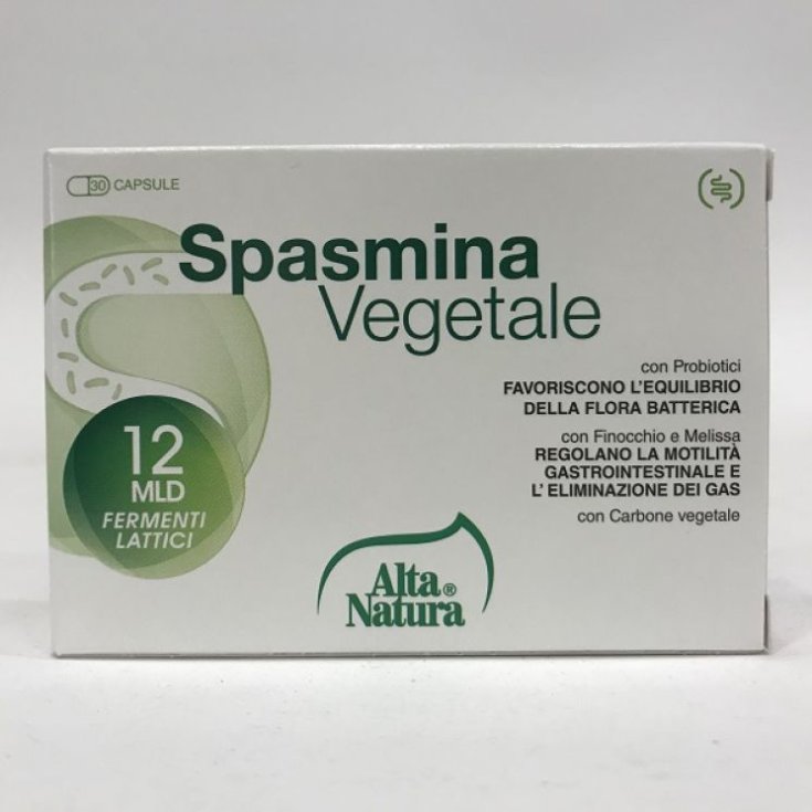 Pflanzliche Spasmina 30 Kapseln 500mg