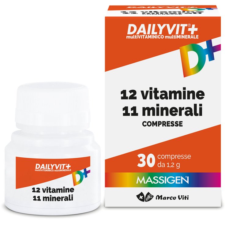 12 Vitamine 11 Mineralien DAILYVIT + 30 Tabletten