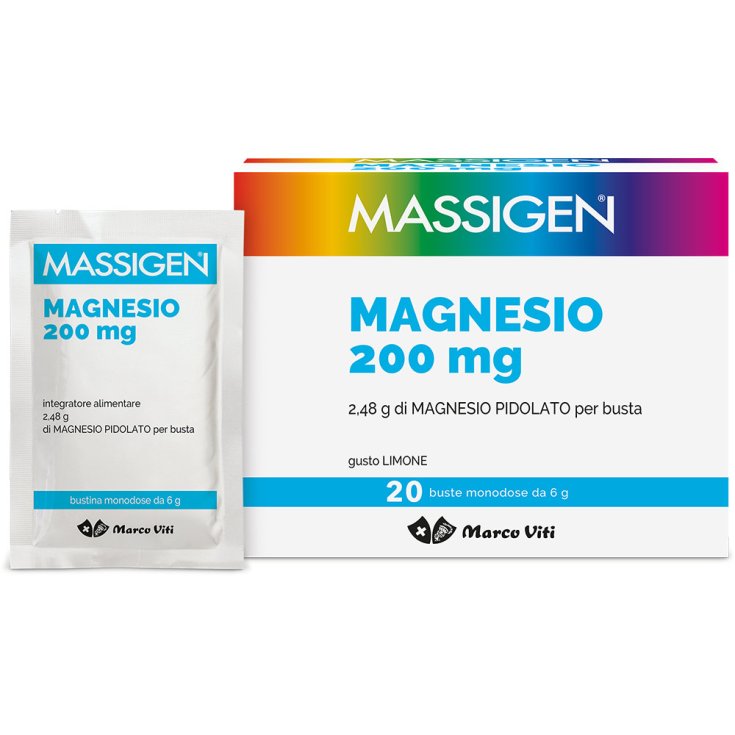 Magnesium 200mg Massigen 20 Beutel