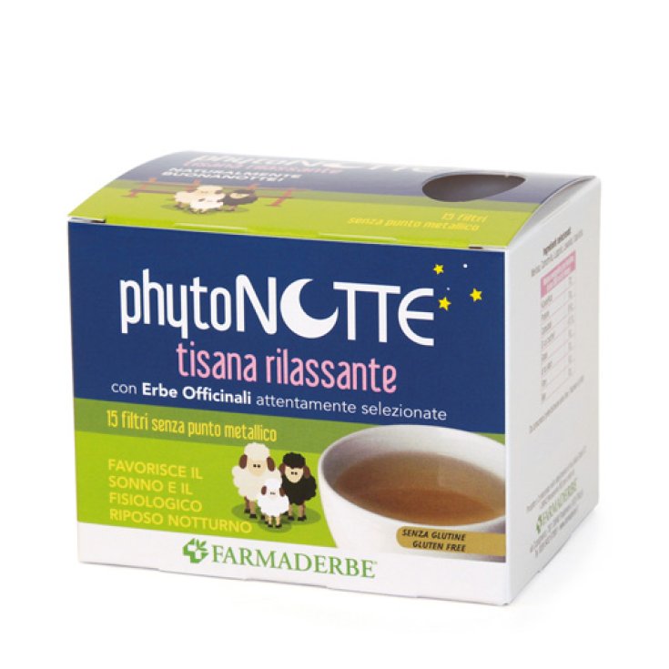 Farmaderbe Phyto Night Relaxing Herbal Tea 15 Filter