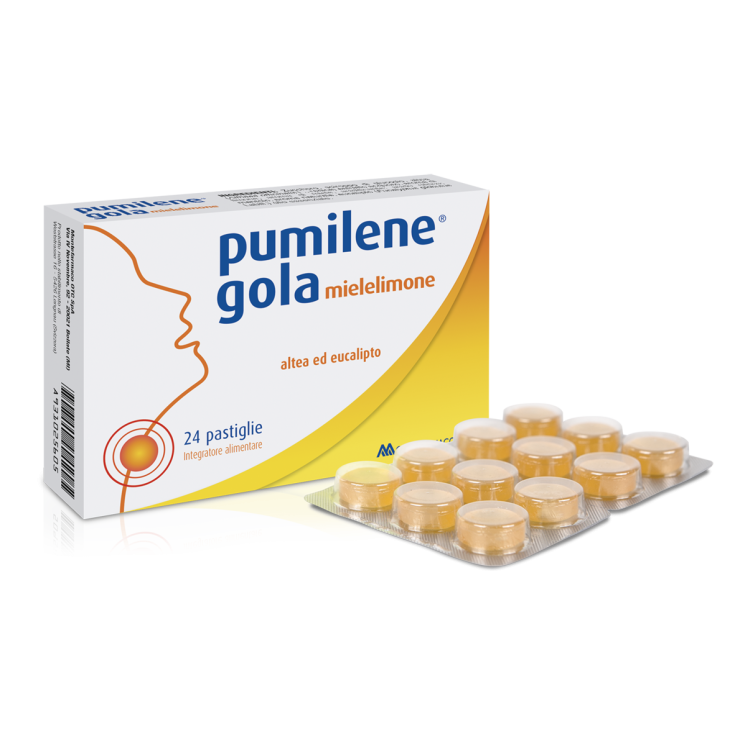 Pumilene® Throat Mielelimone Montefarmaco OTC 24 Tabletten