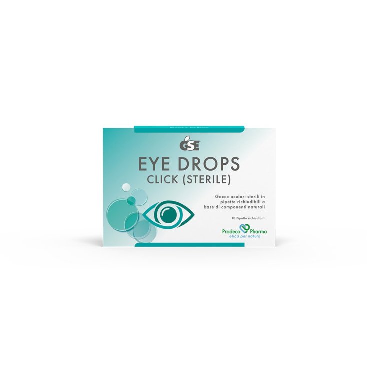 GSE EYE DROPS CLICK Prodeco Pharma 10 Pipetten von 0,5 ml